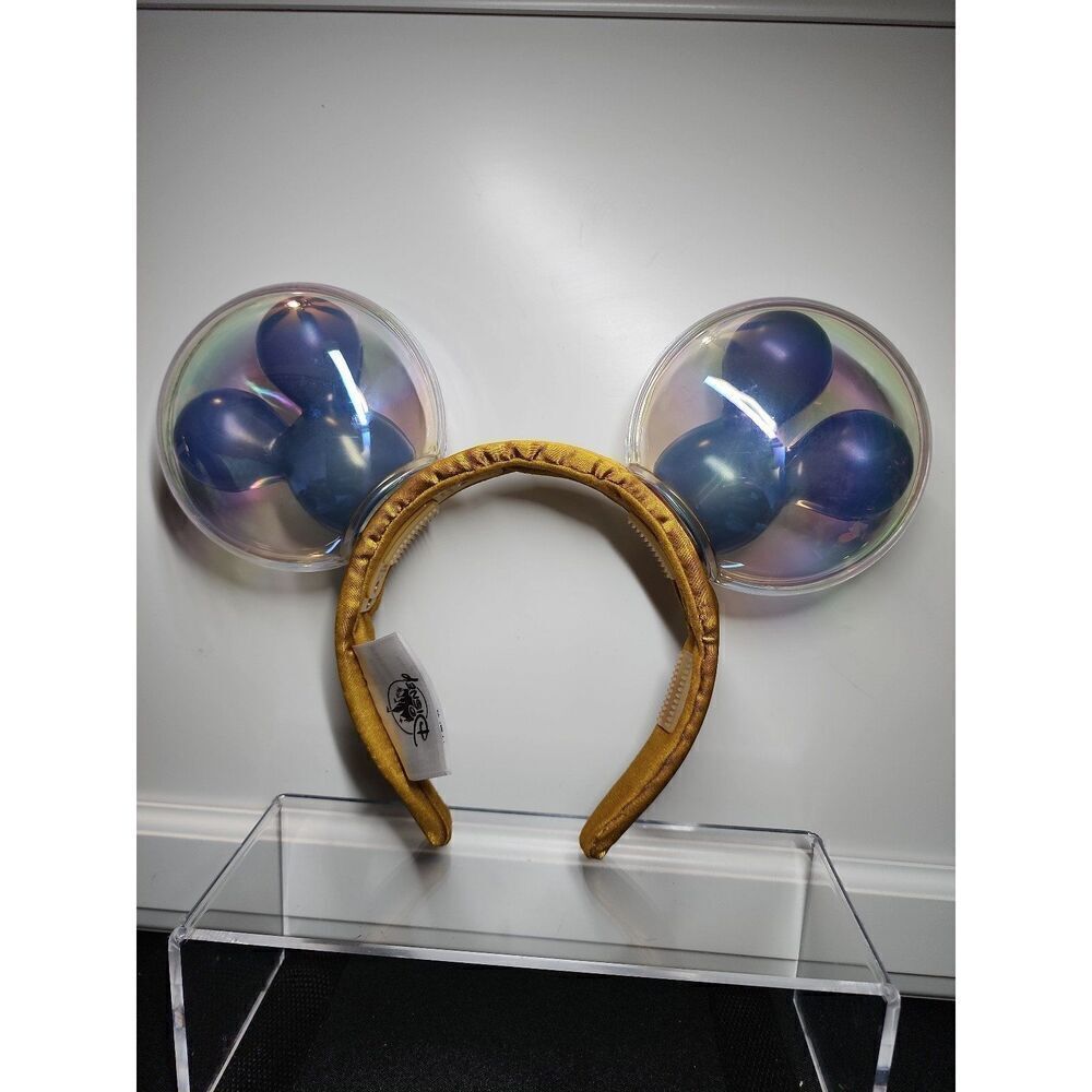 Disney Parks 50th Anniversary Light Up Balloons Minnie Mouse Ears Headband